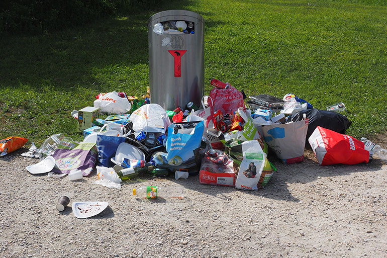 Natur kennt keinen Müll Kindergarten