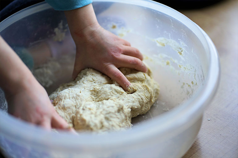 Vom Korn zum Brot  (Ferienaktion)